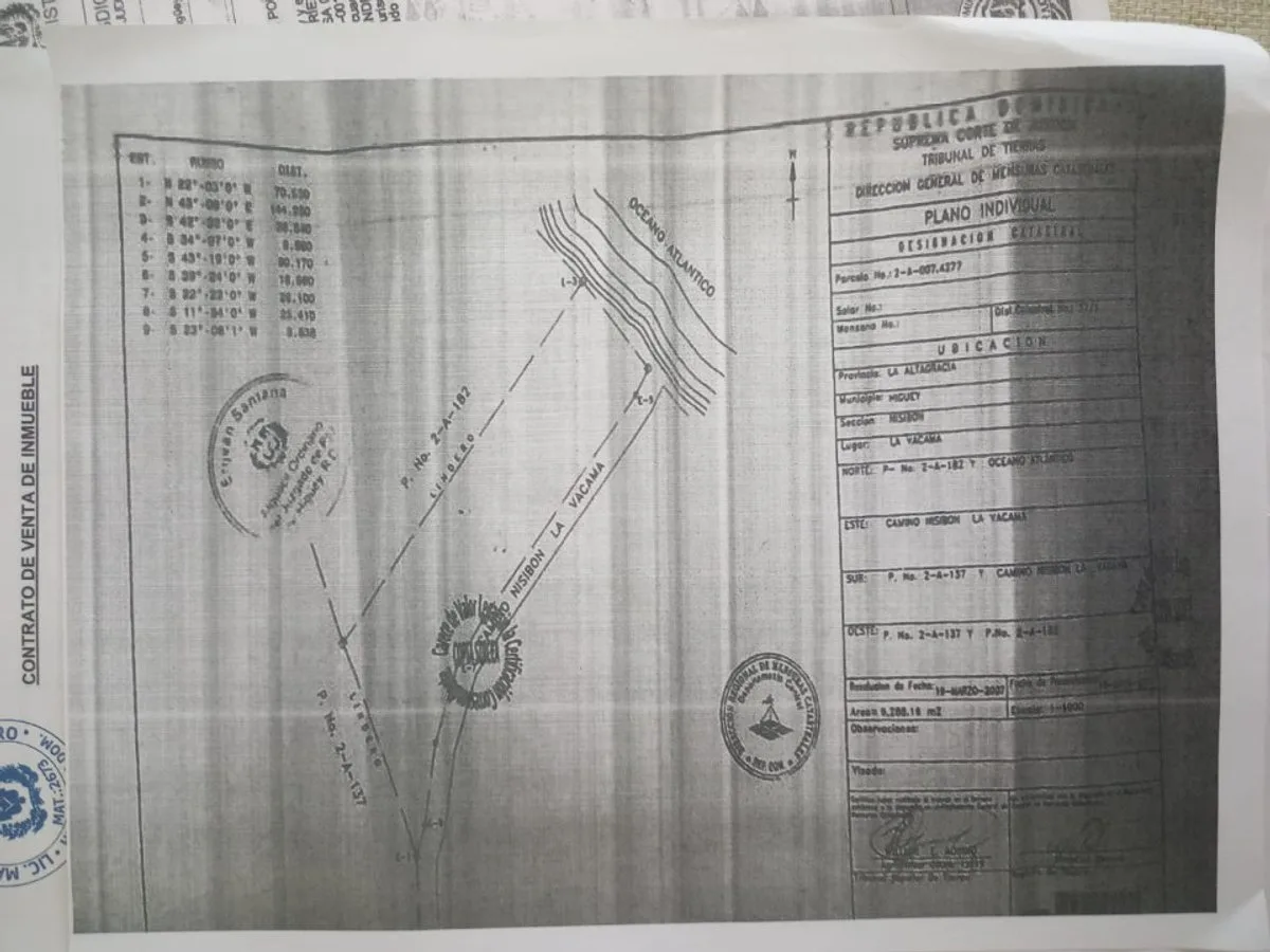 LAND FOR SALE 6,288 M² MACAO PUNTA CANA LA ALTAGRACIA, photo 3