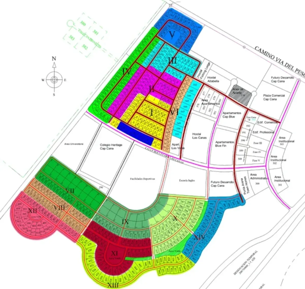 Lot in Ciudad Las Canas Cap Cana for villa 728 m², photo 2