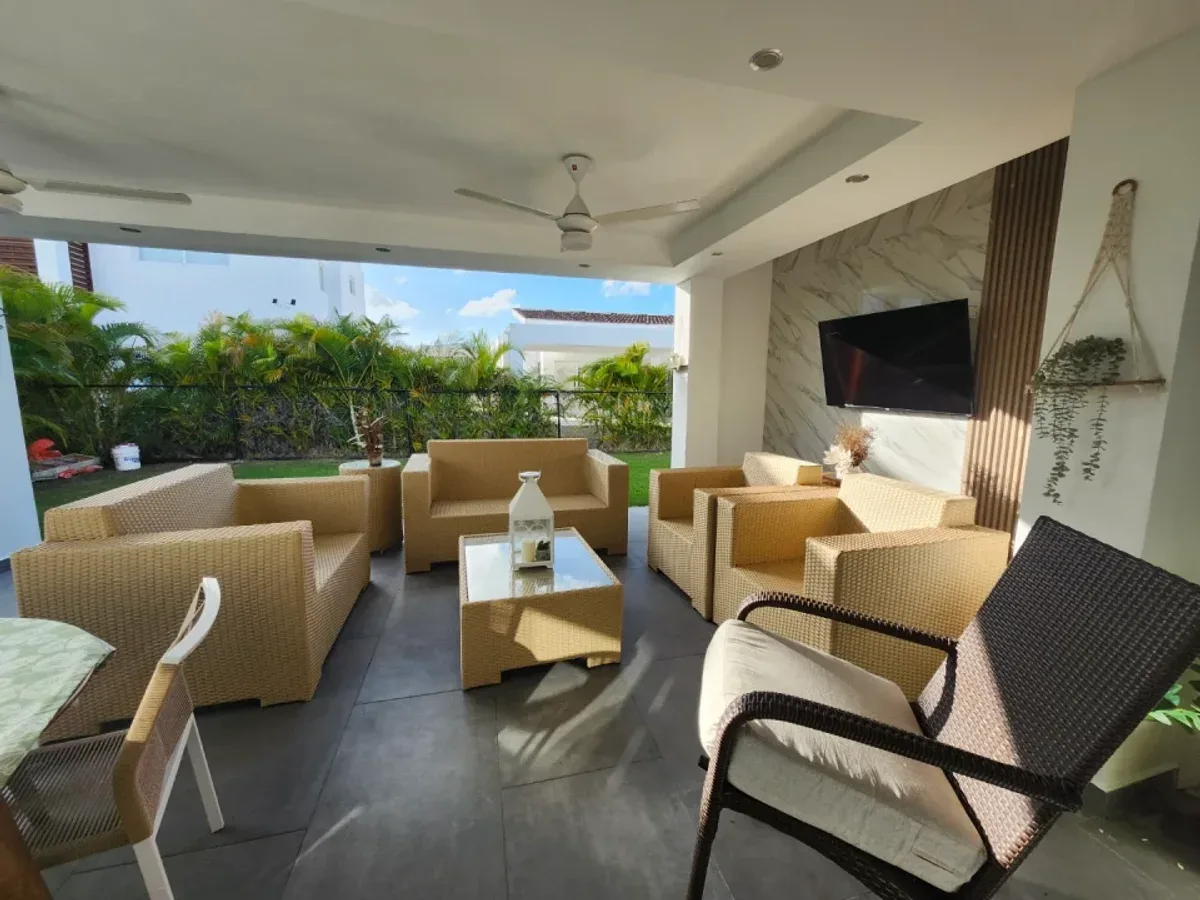 MAISON IMPECCABLE DE UN NIVEAU À VISTA CANA, PUNTA CANA, photo 7