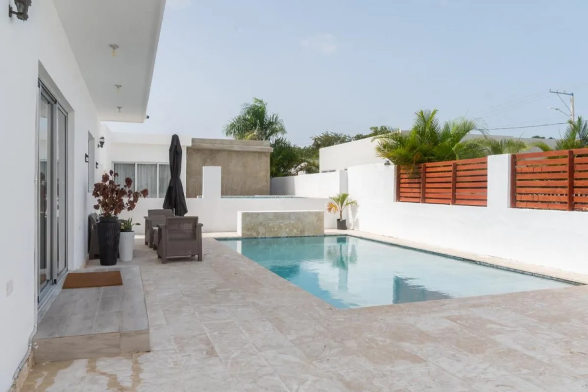 Haus in Bávaro, Higüey mit Schwimmbad und Garten, Foto 2