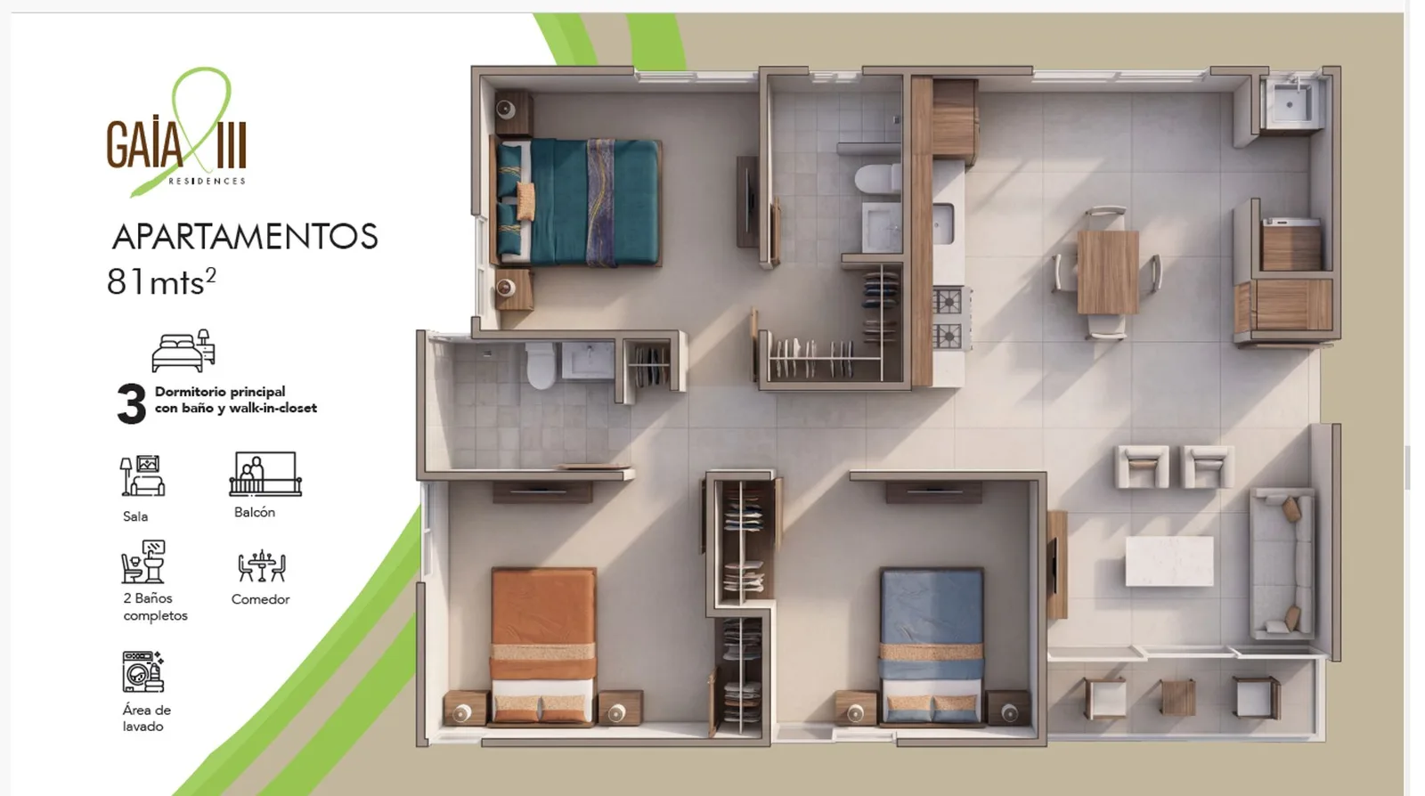 An apartment designed to live in or invest in, photo 15