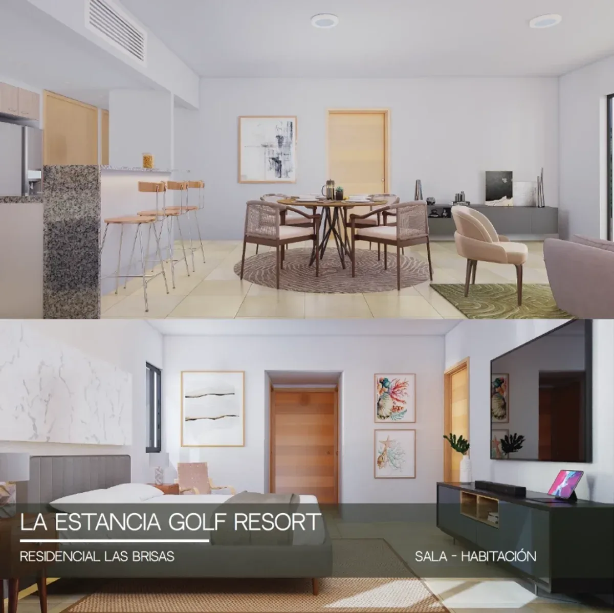 2 BR Apartment in La Estancia Golf Resort, photo 4